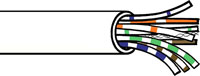 CW SERIES - UNSCREENED SOLID CONDUCTOR MULTIPAIR TELECOMS CABLE