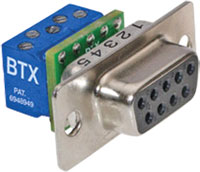 BTX HDD15 SVGA VIDEO AND D-SUB CONNECTORS - Cable, panel - Micro screw terminal