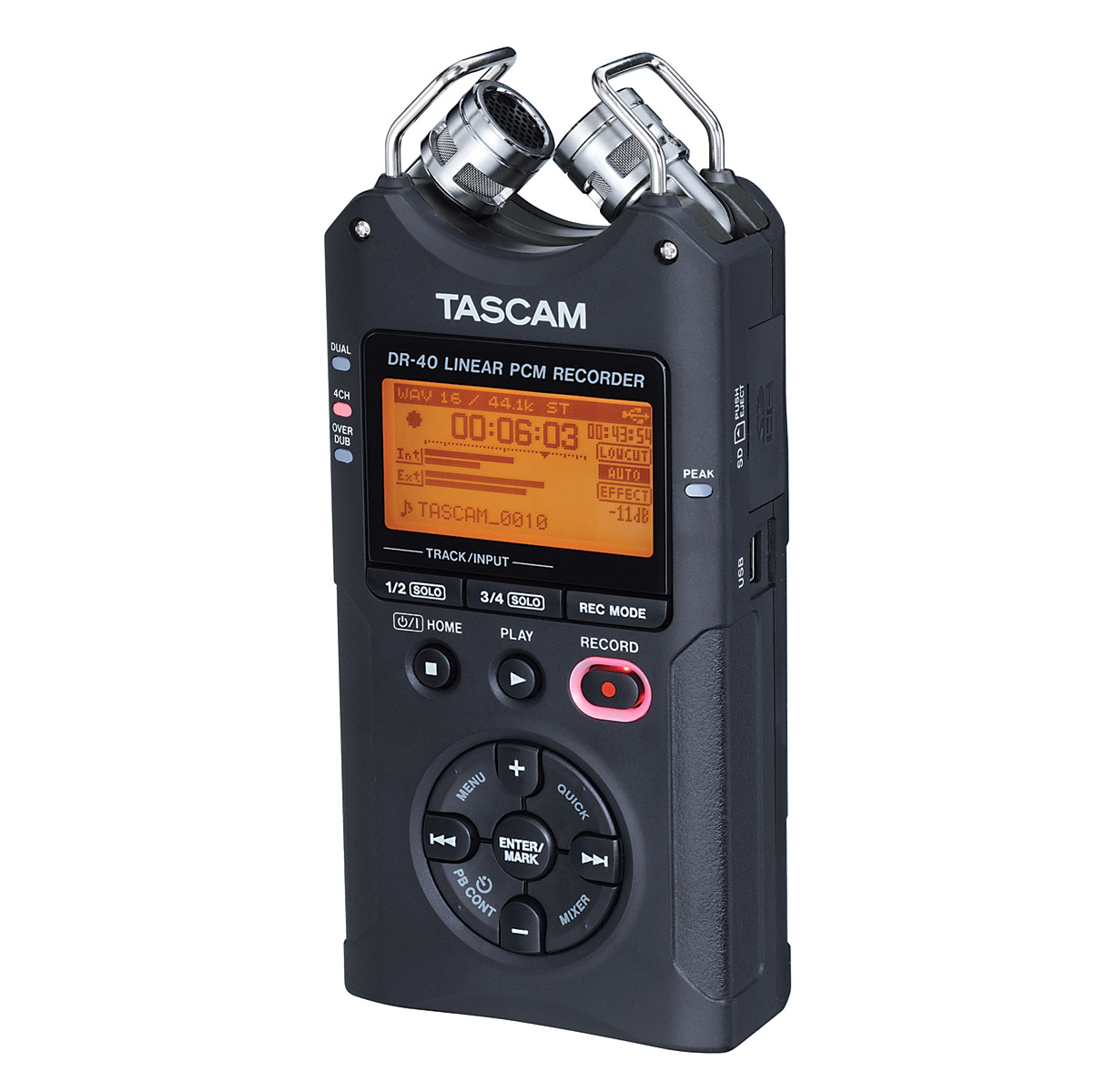 TASCAM DR-40 Linear PCM Recorder store (with Phantom Power)